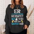 Stag Party Polterer Hen Night Jga Sweatshirt Geschenke für Sie