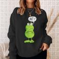 Statement Frog Nö Fun Sweatshirt Geschenke für Sie