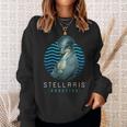 Stellaris Dolph Sci-Fi Strategy Game Dolphin Sweatshirt Geschenke für Sie