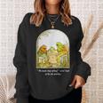 We Must Stop Eating Cried Toad As He Ate Another Frog Meme Sweatshirt Gifts for Her
