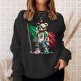 Stylish Teddy Bear Mexican Flag Mexico Sweatshirt Gifts for Her Stylish Teddy Bear Mexican Flag Mexico Sweatshirt Gifts for Her