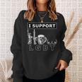 I Support Lgtb Liberty Guns Beer Tits Parody Sweatshirt Gifts for Her
