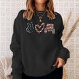 Support Peace Love Peace Love Offroad Sweatshirt Gifts for Her