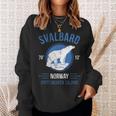 Svalbard Orso Polare Norvegia Longyearbyen Norway Polar Bear Felpa Regalos para ella
