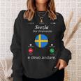 Svezia Sta Chiamando E Devo Andare Svezia Felpa Regalos para ella