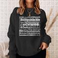 Swabian Lernen Swabian Word Salad Schwobaländler Sweatshirt Geschenke für Sie