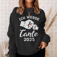 Tante 2025 Ich Werde Tante 2025 Sweatshirt Geschenke für Sie