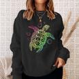 Tartaruga Arcobaleno Mare Oceano Regalo Felpa Regalos para ella