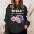 Tataa Und Schon Wieder 29 Einhorn Middle Finger Sweatshirt Geschenke für Sie