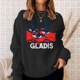 Team Gladis Orca Whale Barco Divertido Camisa de entrenamiento Regalos para ella