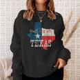 Texas The Lone Star State Leg Dich Nicht Mit Texas An Sweatshirt Geschenke für Sie