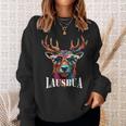 Traditional Deer Oktoberfest Lederhosen Lausbua Sweatshirt Geschenke für Sie