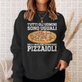 Tutti Gli Uomini Sono Uguali I Migliori Diventano Pizzaioli Felpa Regalos para ella
