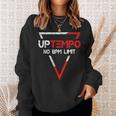 Uptempo Slogan 200 Bpm Speedcore Gabber Festival Uptempo Sweatshirt Geschenke für Sie