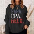 Vater Und Sohn Papa Opa Held Familie Grosseltern S Sweatshirt Geschenke für Sie