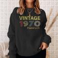 Vintage 1970 54 Compleanno Regalo 54 Anni Donna Uomo Felpa Regalos para ella
