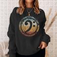 Vintage Bass Clef Bass Guitar For Bassist Sweatshirt Geschenke für Sie