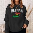 Vintage Biafra Flag Biafra Card Biafra Est 1967 Sweatshirt Geschenke für Sie