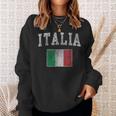 Vintage Italia Bandiera Italia Italia Italiano Felpa Regalos para ella