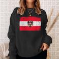 Vintage Österreich Flagge Sweatshirt Geschenke für Sie