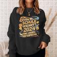 Volksschule Geschafft 2024 Eine Legende Gehtom Gelände German Langu Sweatshirt Geschenke für Sie