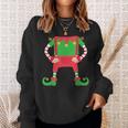 Weihnachtself Kostüm Elf Wichtel Weihnachtszwerg Sweatshirt Geschenke für Sie