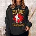 Wer Suchet Der Find Sondel Sondler Metal Detector Sweatshirt Geschenke für Sie