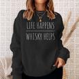Whisky Help Whisky Camisa de entrenamiento Regalos para ella