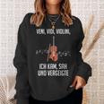 Witheniidiiolini Ich Kam Sagergeigte -Iolin Sweatshirt Geschenke für Sie