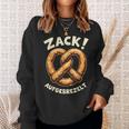 Zack Aufprezelt Humour Oktoberfest Sweatshirt Geschenke für Sie