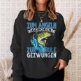 Zum Fishing Geboren Zur Schule Gezzwungen Fishing Fishing S Sweatshirt Geschenke für Sie