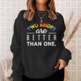 Zwei Brute Sind Besser Than Eine Lgbt Sweatshirt Geschenke für Sie