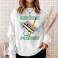 90S Party Costume 80S Never Forget Retro Cassette Sweatshirt Geschenke für Sie