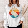Adorable Animal De La Ferme Pour Oiseaux Amoureux Des Oies Rétro Sweater e Cadeaux pour elle