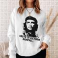 Che Guevara Cuban Revolution Hasta Laictoria Siempre Red Sweatshirt Geschenke für Sie