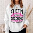 Chefin Wir Habenersucht Für Dich Geschenk Zu Finden Sweatshirt Geschenke für Sie