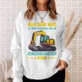 Children's Aus Dem Weg Hier Kommt Ein Kindergartenkind Digger Sweatshirt Geschenke für Sie