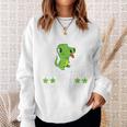 Children's Dino Achtung Hier Kommt Ein Kindergartenkind Kindergarten Kindergarten Sweatshirt Geschenke für Sie