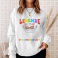 Children's Eine Legendeerlässt Das Gelände Kita Abgänger 2024 Cat Sweatshirt Geschenke für Sie