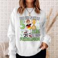 Children's Football Boy 5Th Birthday Ich Bin Schon 5 Jahre 80 Sweatshirt Geschenke für Sie