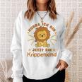 Children's Hurra Ich Bin Jetzt Ein Krippenkind Lö Sweatshirt Geschenke für Sie