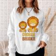 Children's Ich Werde Ein Großer Bruder Löwe Bruder Sweatshirt Geschenke für Sie