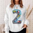 Children's Kinder 2 Geburtstag Junge 2 Jahre Sweatshirt Geschenke für Sie