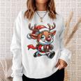 Children's Weihnachts Rentier Süß Santa Claus Sweatshirt Geschenke für Sie