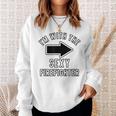 Couples Halloween Costume Im With The Sexy Firefighter Sweatshirt Gifts for Her