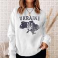 Dell'ucraina Con Tridente Ucraino Militare Patriottico Felpa Regalos para ella