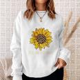 Donna In Un Mondo Di Rose Sii Un Regalo Spagnolo Di Girasole Felpa Regalos para ella