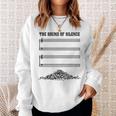 El Sonido Del Silencio Divertido Regalo Musical Camisa de entrenamiento Regalos para ella