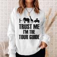 Fidati Di Me Sono La Guida Turistica Safari Tourist Travel Guide Felpa Regalos para ella
