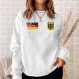 Fussball Wm Maglia Da Calcio Della Germaniaintage Effetto Invecchiato Felpa Regalos para ella